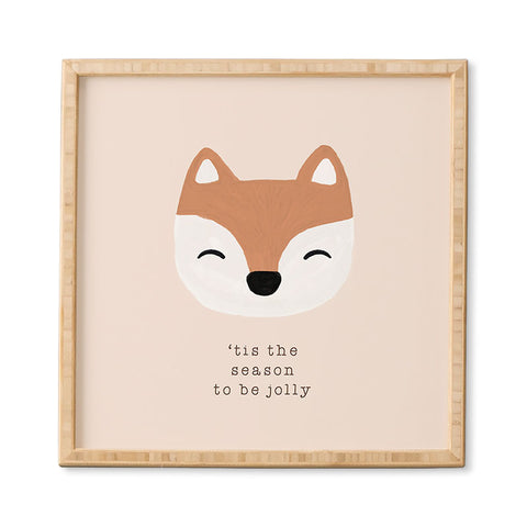 Orara Studio Tis The Season To Be Jolly Framed Wall Art