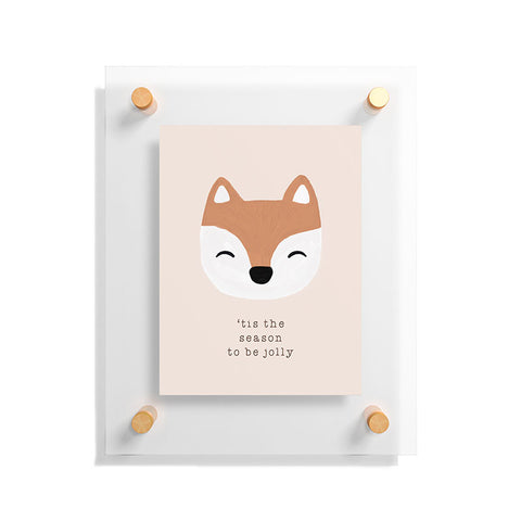 Orara Studio Tis The Season To Be Jolly Floating Acrylic Print