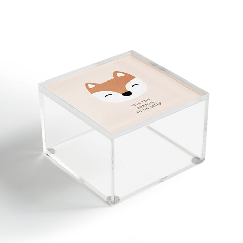 Orara Studio Tis The Season To Be Jolly Acrylic Box