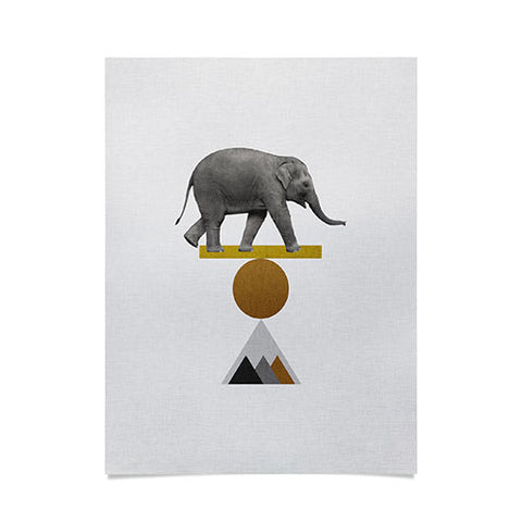 Orara Studio Tribal Elephant Poster