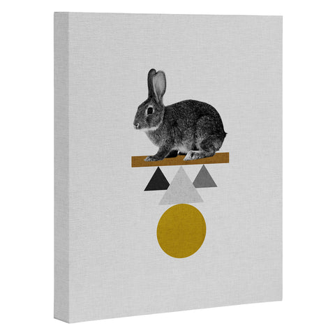 Orara Studio Tribal Rabbit Art Canvas