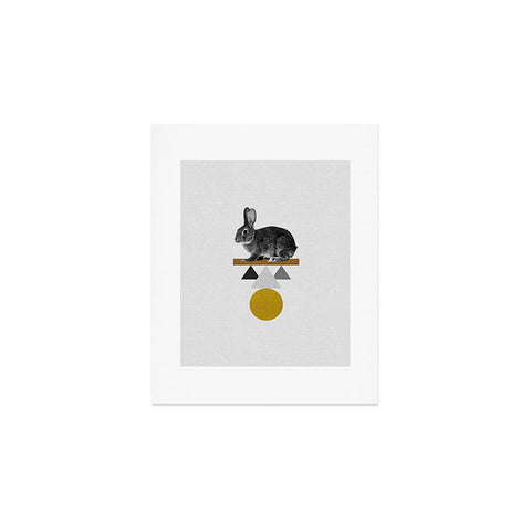 Orara Studio Tribal Rabbit Art Print