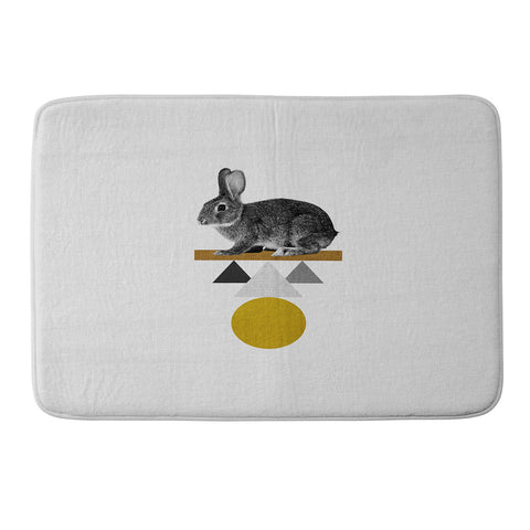 Orara Studio Tribal Rabbit Memory Foam Bath Mat