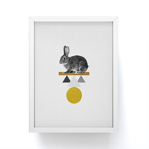 Orara Studio Tribal Rabbit Framed Mini Art Print