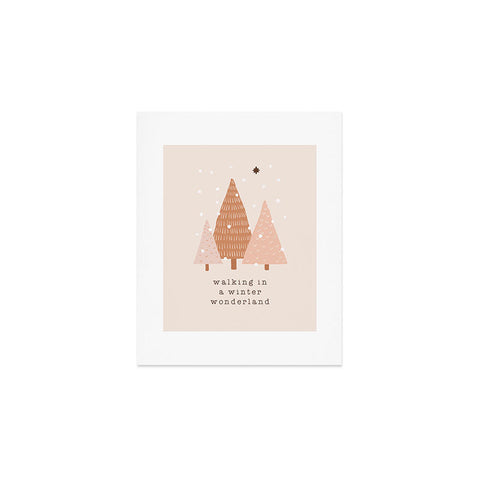 Orara Studio Walking In A Winter Wonderland Art Print