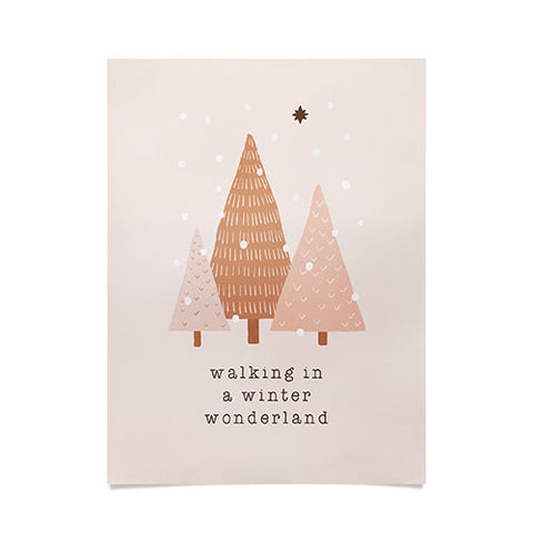 Orara Studio Walking In A Winter Wonderland Poster