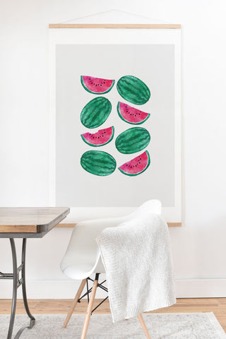 Orara Studio Watermelon Crowd Art Print And Hanger