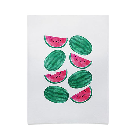 Orara Studio Watermelon Crowd Poster