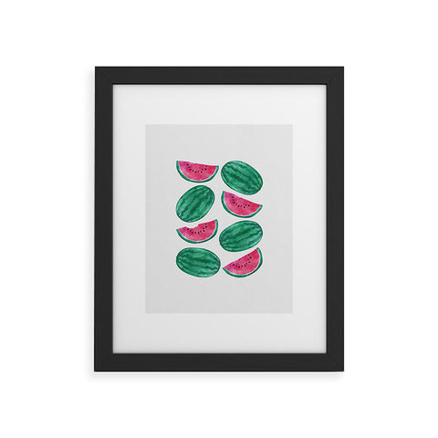 Orara Studio Watermelon Crowd Framed Art Print