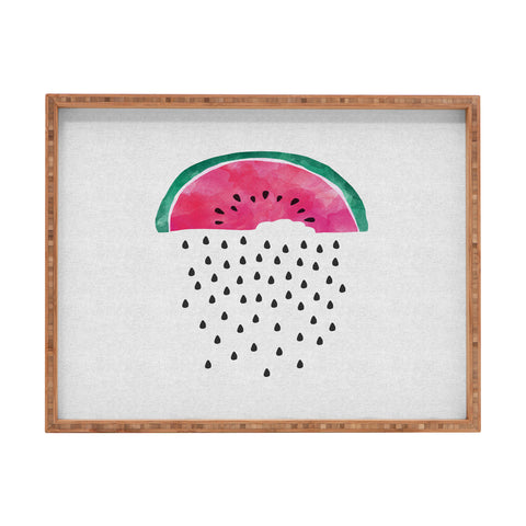 Orara Studio Watermelon Rain Rectangular Tray