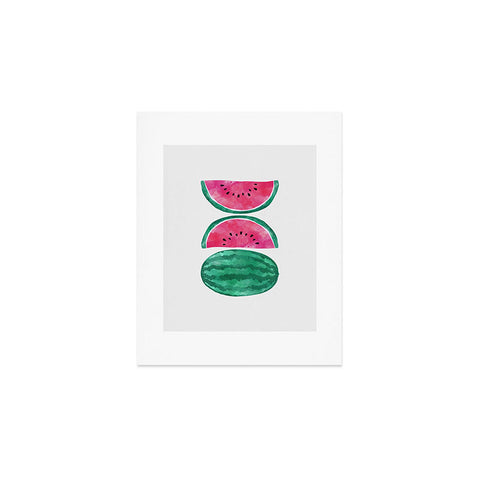 Orara Studio Watermelon Tropical Fruit Art Print