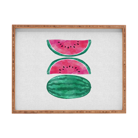 Orara Studio Watermelon Tropical Fruit Rectangular Tray