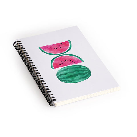 Orara Studio Watermelon Tropical Fruit Spiral Notebook