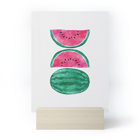 Orara Studio Watermelon Tropical Fruit Mini Art Print