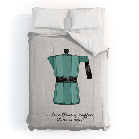 Orara Studio Where There is Coffee Comforter