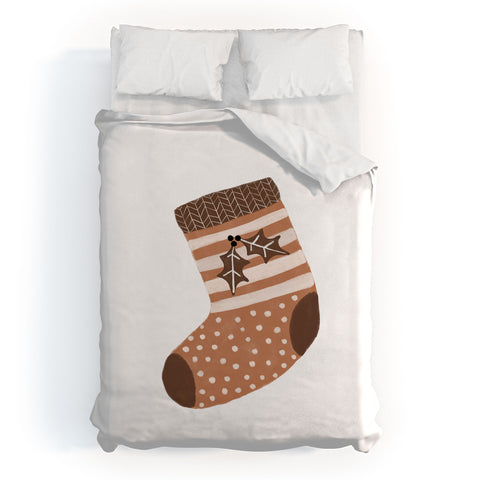 Orara Studio Xmas Stocking Duvet Cover