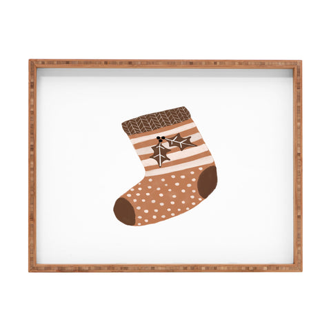 Orara Studio Xmas Stocking Rectangular Tray