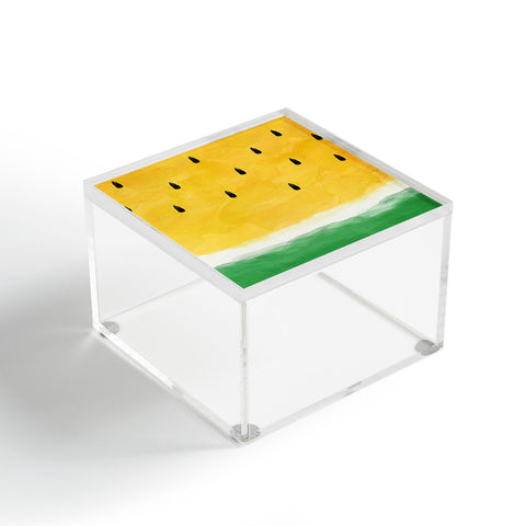 Orara Studio Yellow Watermelon Painting Acrylic Box