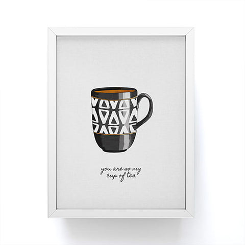Orara Studio You Are So My Cup Of Tea Framed Mini Art Print