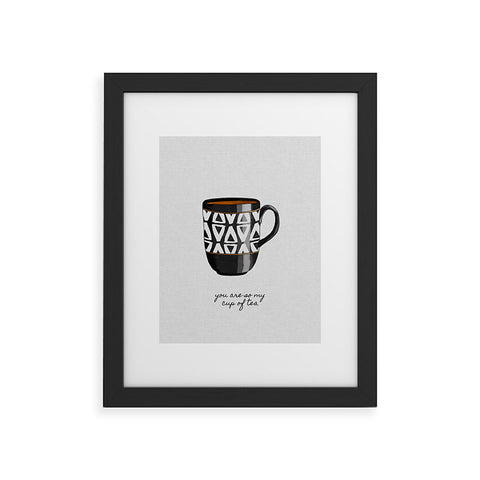 Orara Studio You Are So My Cup Of Tea Framed Art Print
