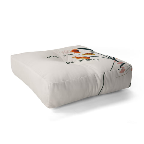 Oris Eddu Be You I Floor Pillow Square