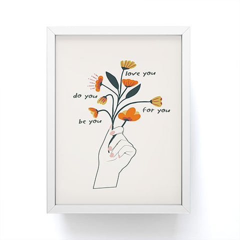 Oris Eddu Be You I Framed Mini Art Print