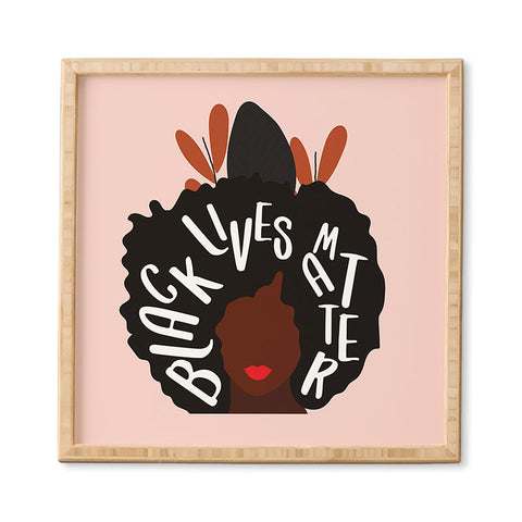 Oris Eddu Black Lives Matter Framed Wall Art