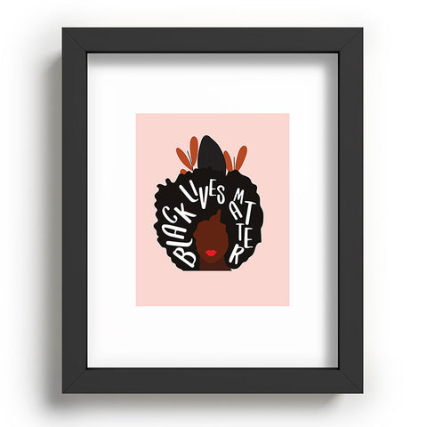 Oris Eddu Black Lives Matter Recessed Framing Rectangle