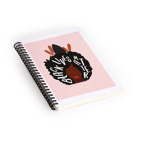 Oris Eddu Black Lives Matter Spiral Notebook