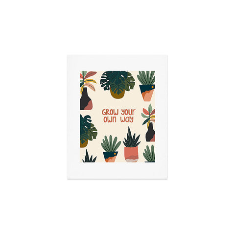 Oris Eddu Grow your own way Art Print