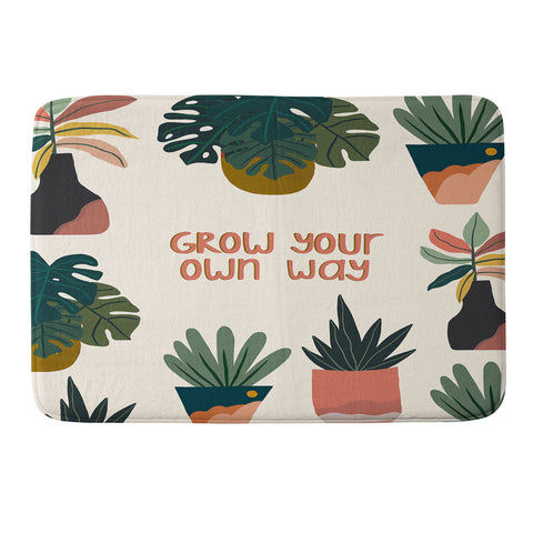 Oris Eddu Grow your own way Memory Foam Bath Mat