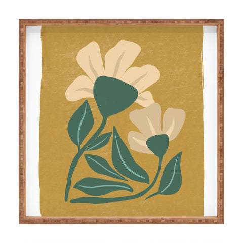 Oris Eddu Happy Flowers I Square Tray