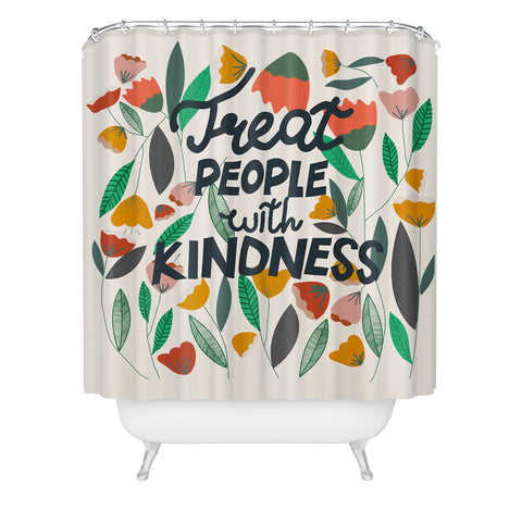 Oris Eddu Kindness II Shower Curtain