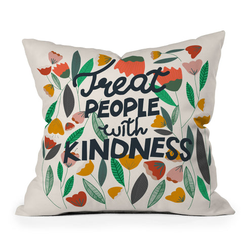 Oris Eddu Kindness II Throw Pillow