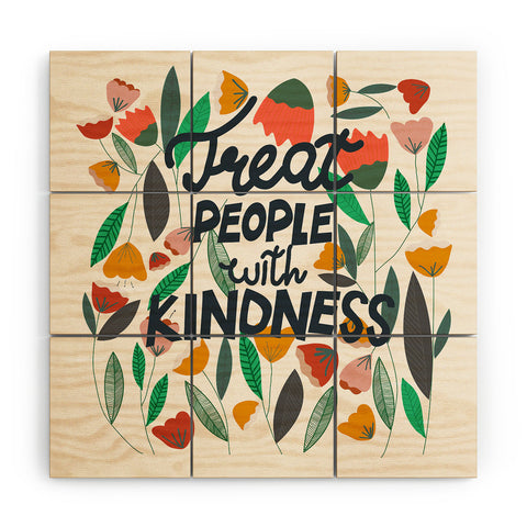 Oris Eddu Kindness II Wood Wall Mural