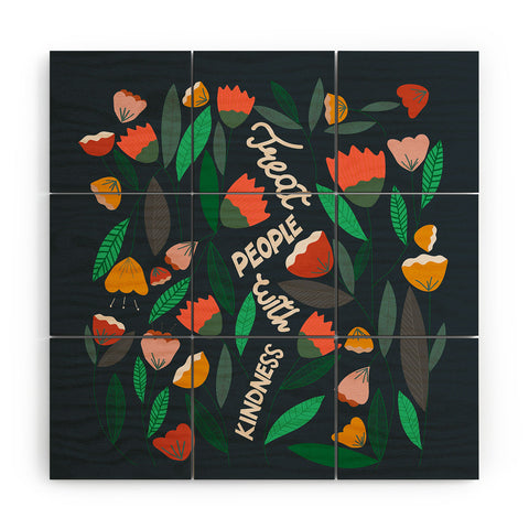 Oris Eddu Kindness Wood Wall Mural