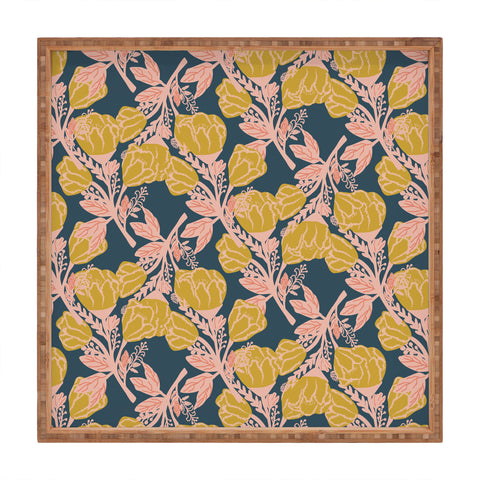 Oris Eddu Magnolia Bloom Square Tray