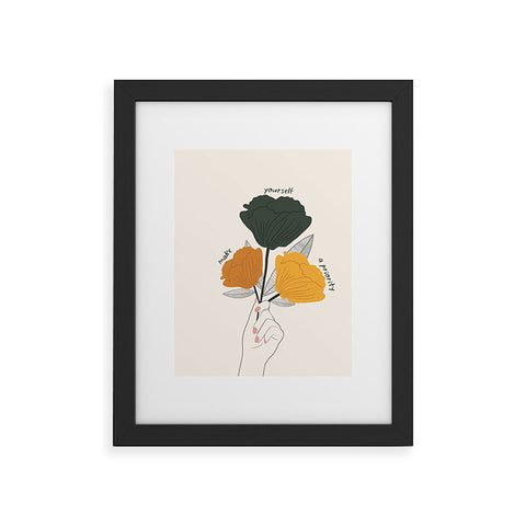 Oris Eddu Make Yourself a Priority Framed Art Print