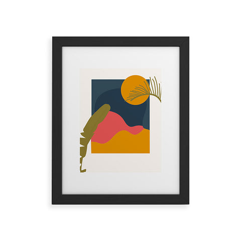 Oris Eddu Morocco Coast Framed Art Print