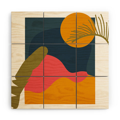 Oris Eddu Morocco Coast Wood Wall Mural