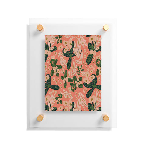 Oris Eddu Poppy Pine pink Floating Acrylic Print