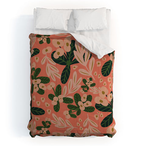 Oris Eddu Poppy Pine pink Comforter