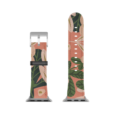 Oris Eddu Poppy Pine pink Apple Watch Band