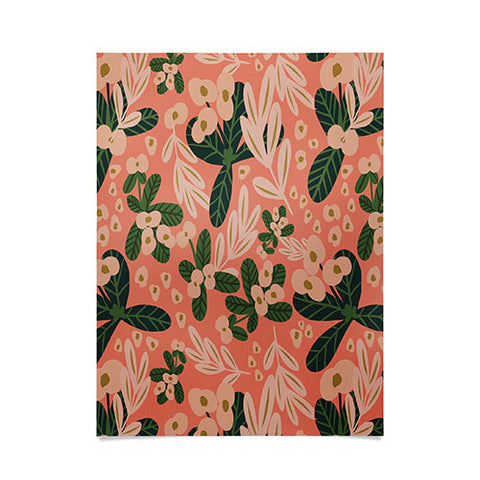 Oris Eddu Poppy Pine pink Poster