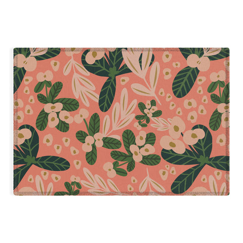 Oris Eddu Poppy Pine pink Outdoor Rug