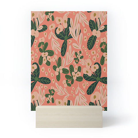 Oris Eddu Poppy Pine pink Mini Art Print