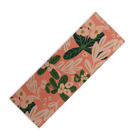 Oris Eddu Poppy Pine pink Yoga Mat