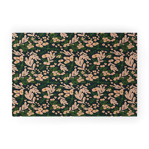 Oris Eddu Poppy Pine Welcome Mat