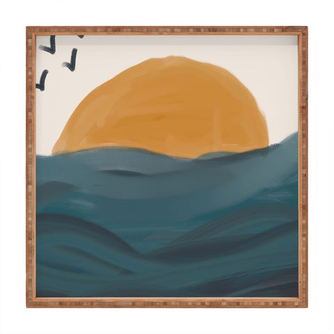 Oris Eddu Smooth Wave Square Tray