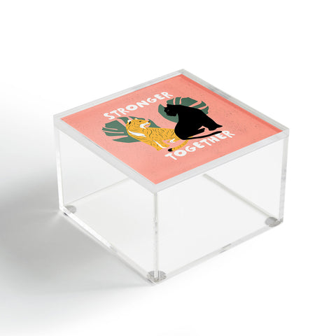 Oris Eddu Stronger Together Pink Acrylic Box